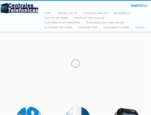 Tablet Screenshot of centrales-telefonicas.net